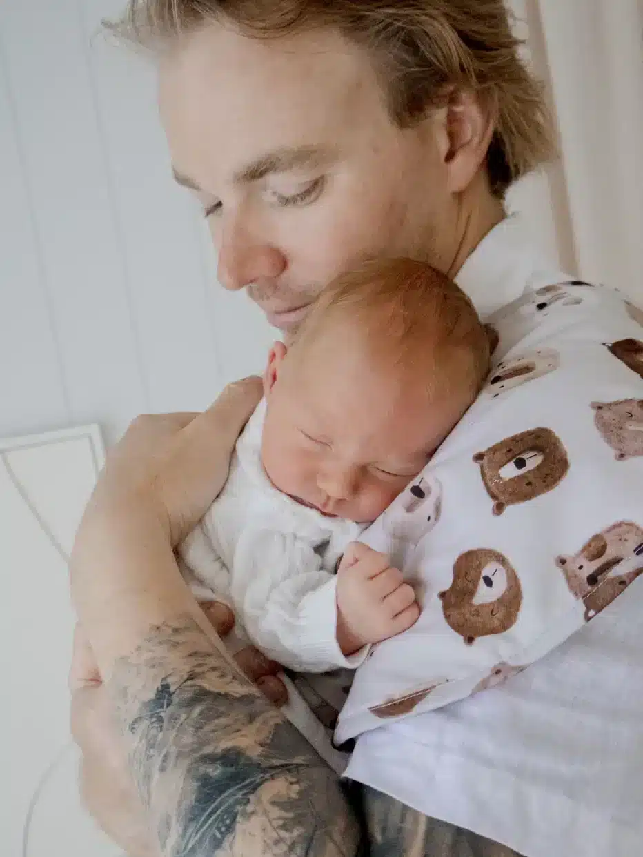 Bambella: Burp Cloth - Bear & Oat - Image 4