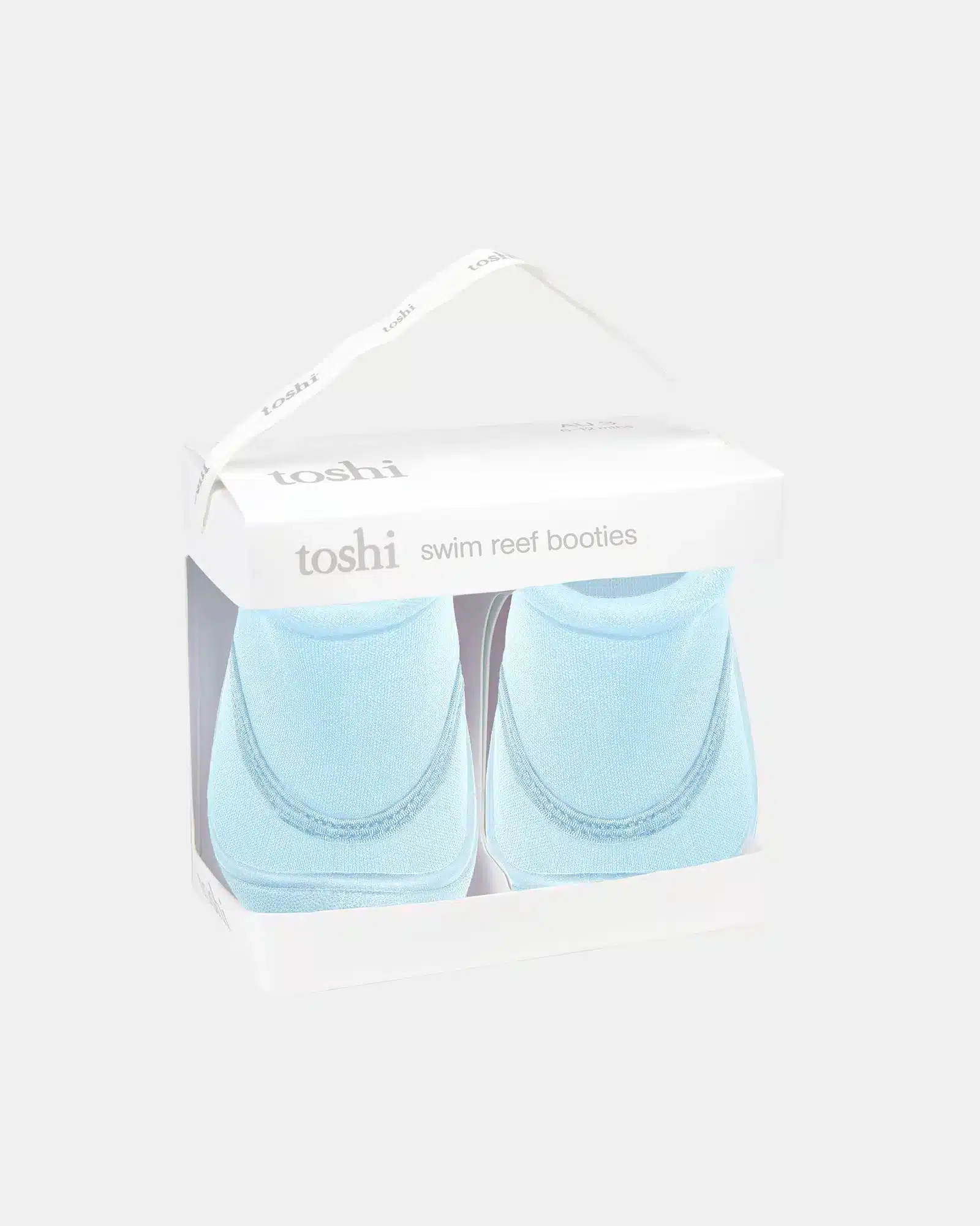 Toshi: Swim Baby Reef Booties Solid-Sky - Image 3