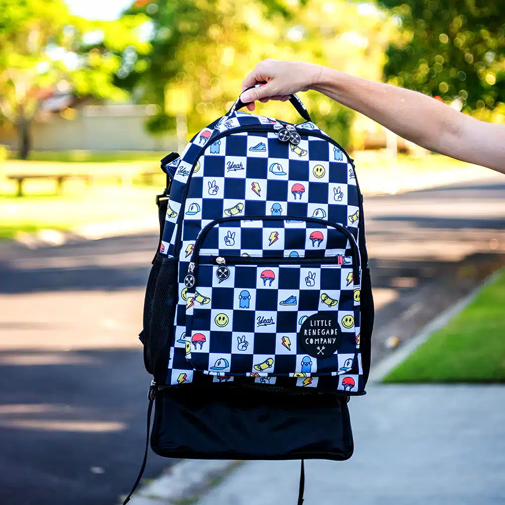 Little Renegade: Checkmate Midi Backpack - Image 3
