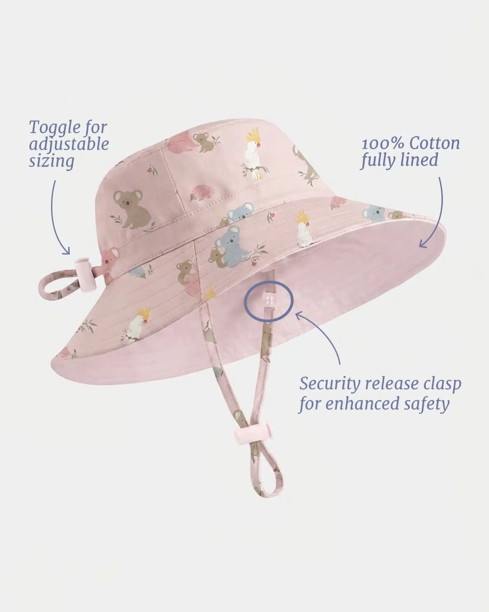 Toshi: Sunhat OZ Gumnut Babies Blossom - Image 3